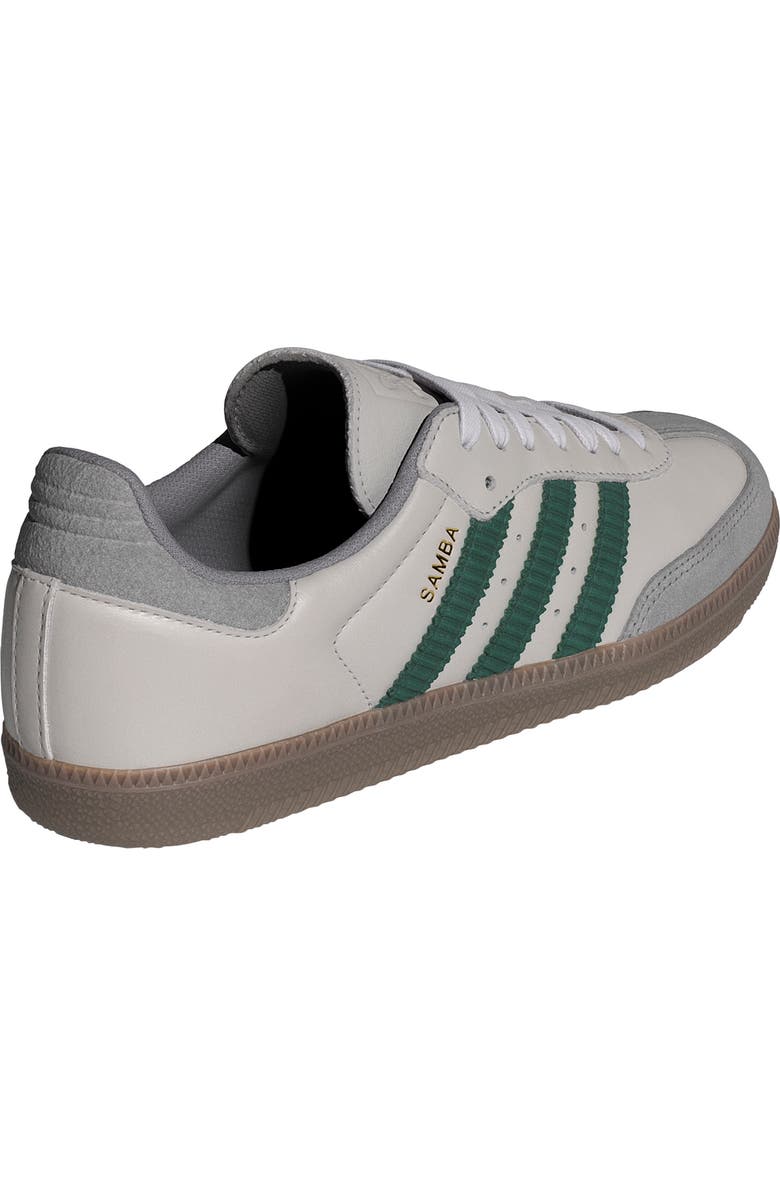 adidas Samba OG Sneaker, Alternate, color, Grey/ Collegiate Green/ Gum5