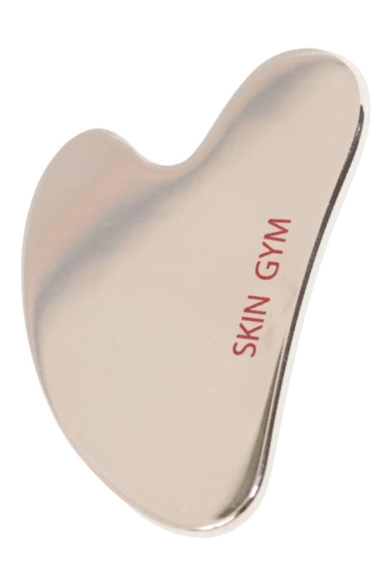 Cryo Stainless Steel Sculpty Heart Gua Sha Tool, Main, color, NO COLOR