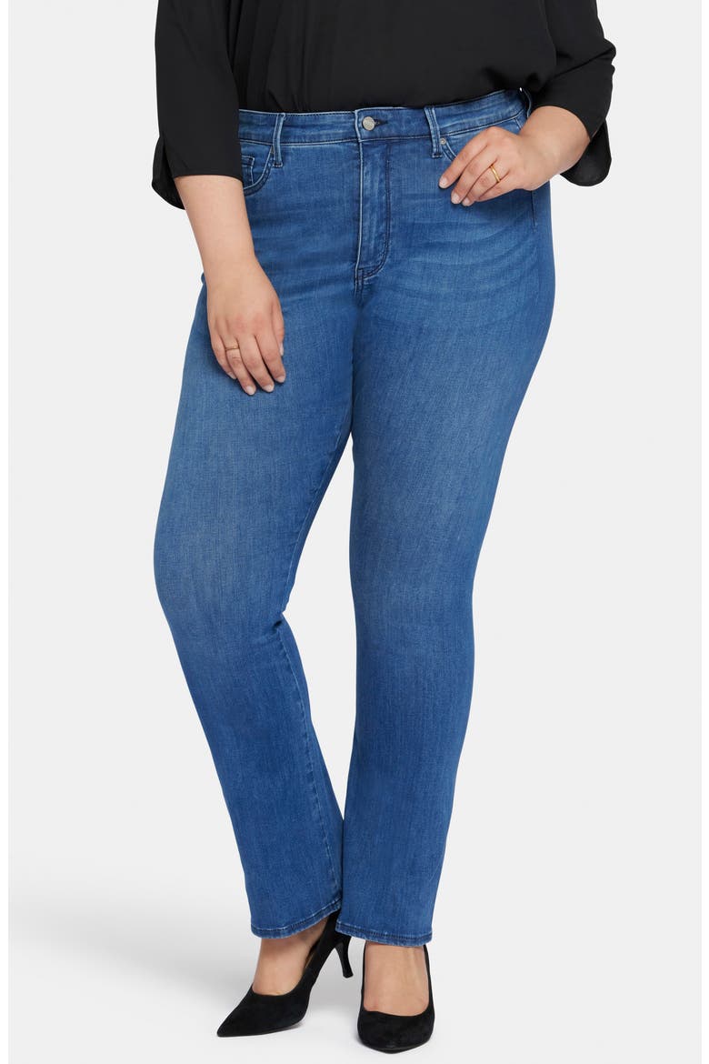 Seamless High Waist Slim Bootcut Jeans, Main, color, AMOUR