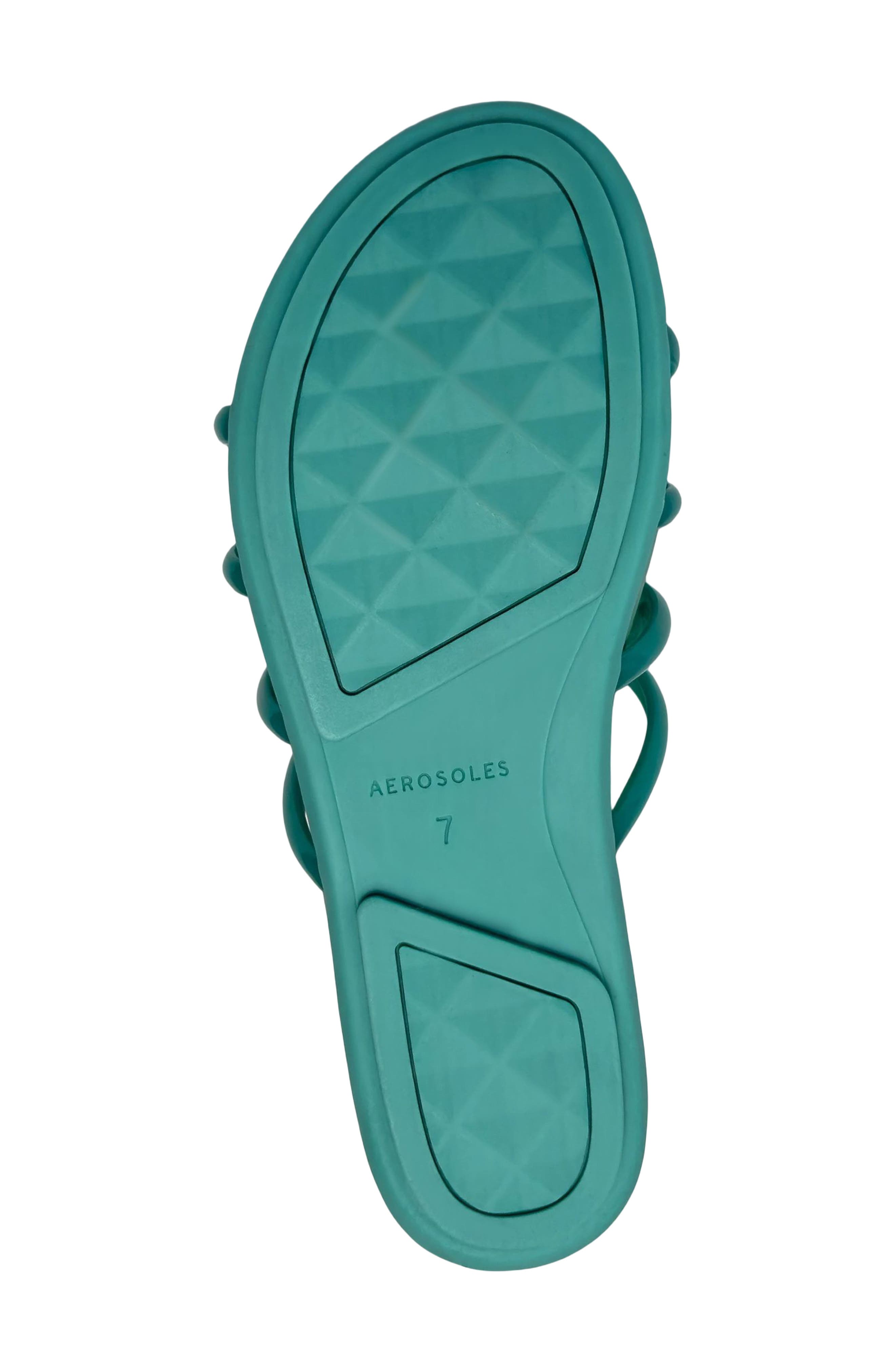 Frida Slide Sandal, Alternate, color, ICE GREEN TRANSLUCENT TPU