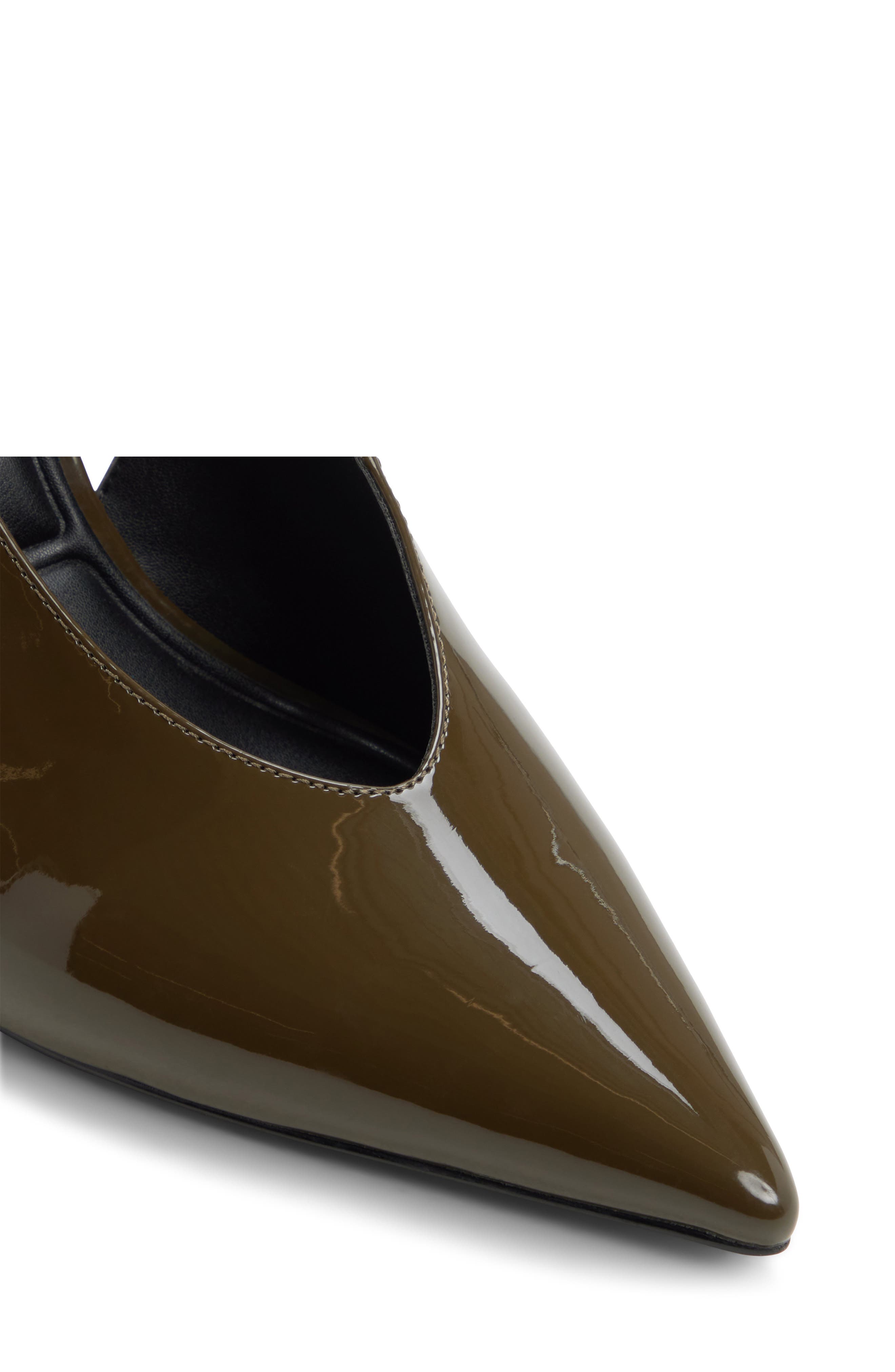 Arianell Slingback Pointed Toe Pump, Alternate, color, DARK GREEN