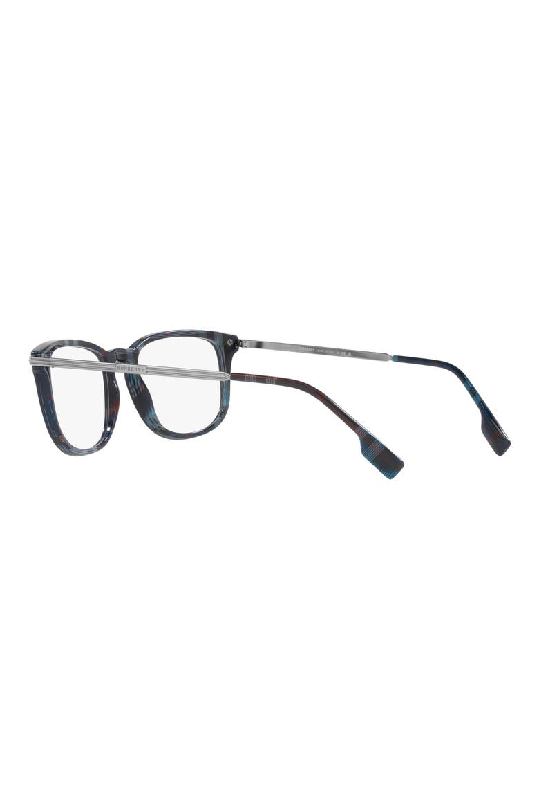 Cedric 54mm Rectangular Optical Glasses, Alternate, color, NAVY