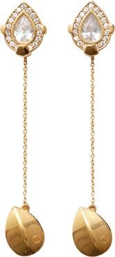 Burberry Shield Pendant Earrings