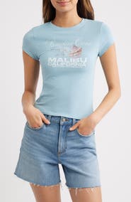 PacSun Paradise Cove Graphic Stretch Cotton T-Shirt