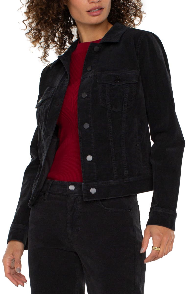 Liverpool Los Angeles Corduroy Trucker Jacket, Alternate, color, 