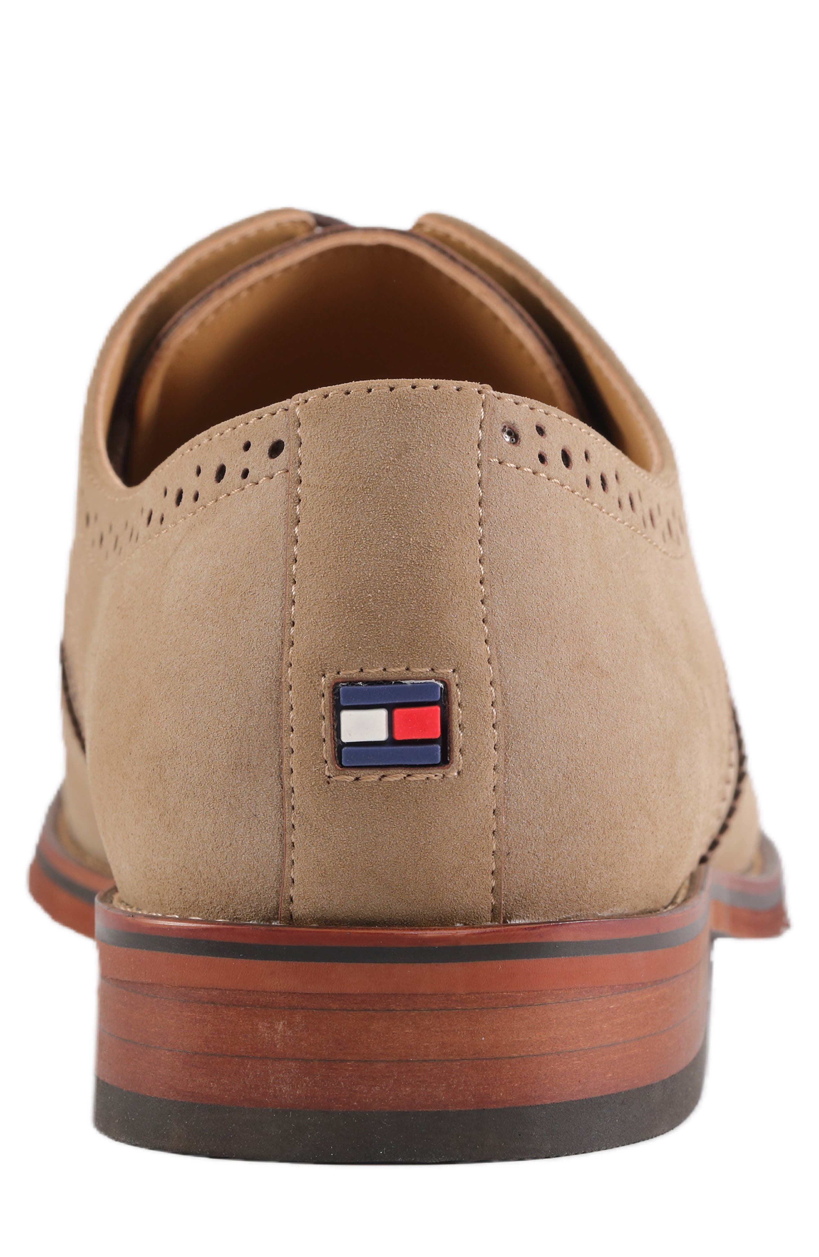 Tommy Hilfiger <p>Buford Wingtip Derby (Men)</p>, Alternate, color, Taupe