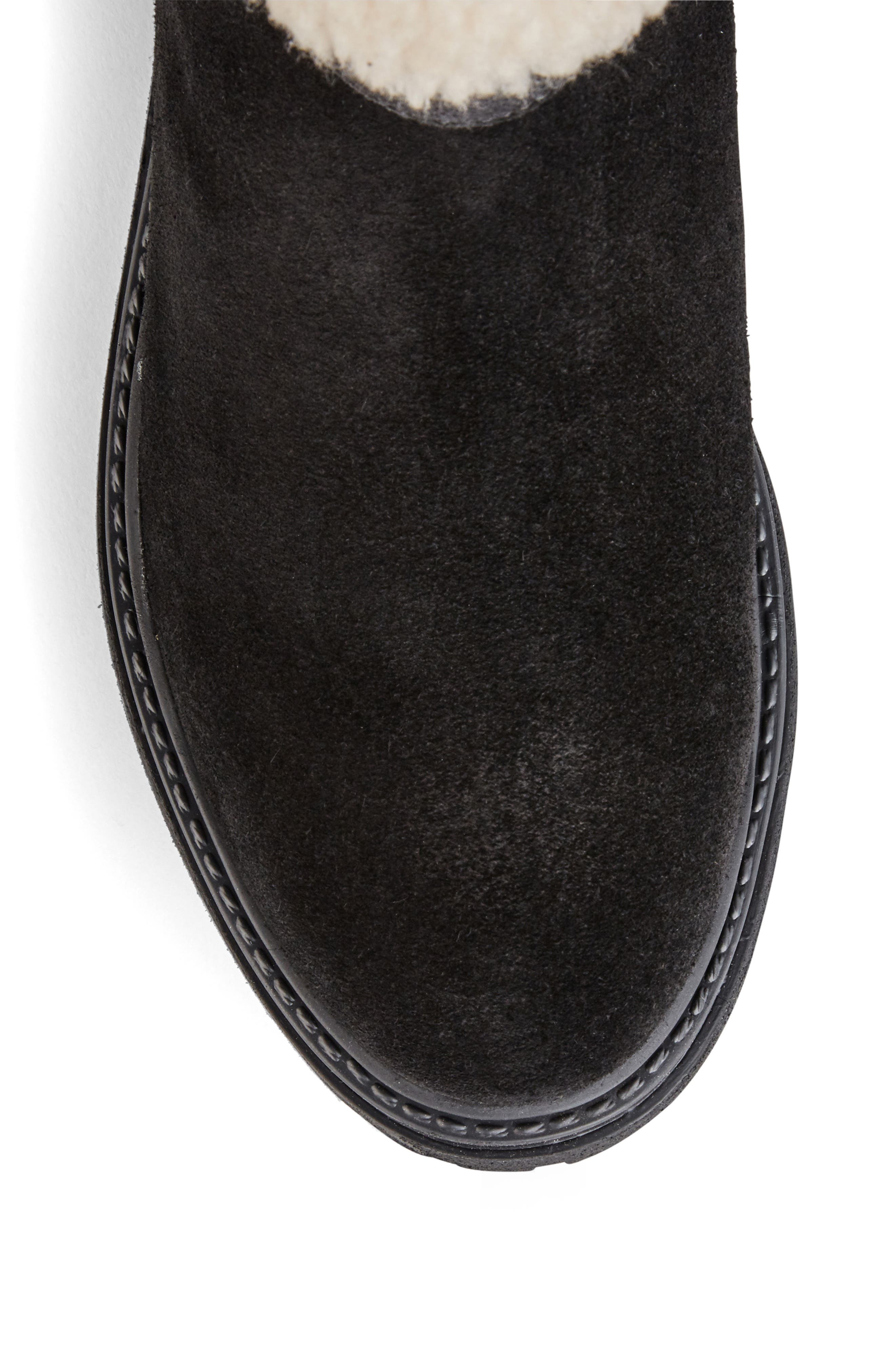 Cougar Vigo Faux Shearling Cuff Waterproof Boot, Alternate, color, 