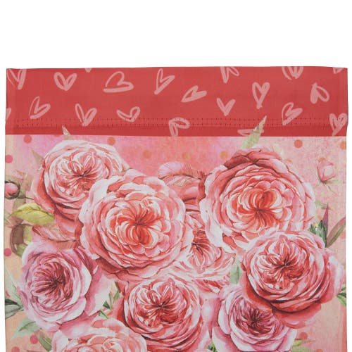 Northlight Love Rose Bouquet Outdoor Garden Flag 12.5" X 18" In Red