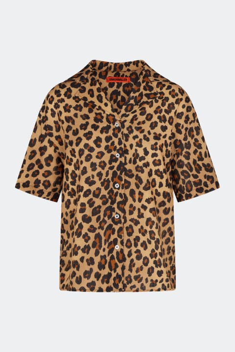 Bia Linen Camp Shirt