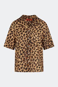SIMONMILLER Bia Linen Camp Shirt