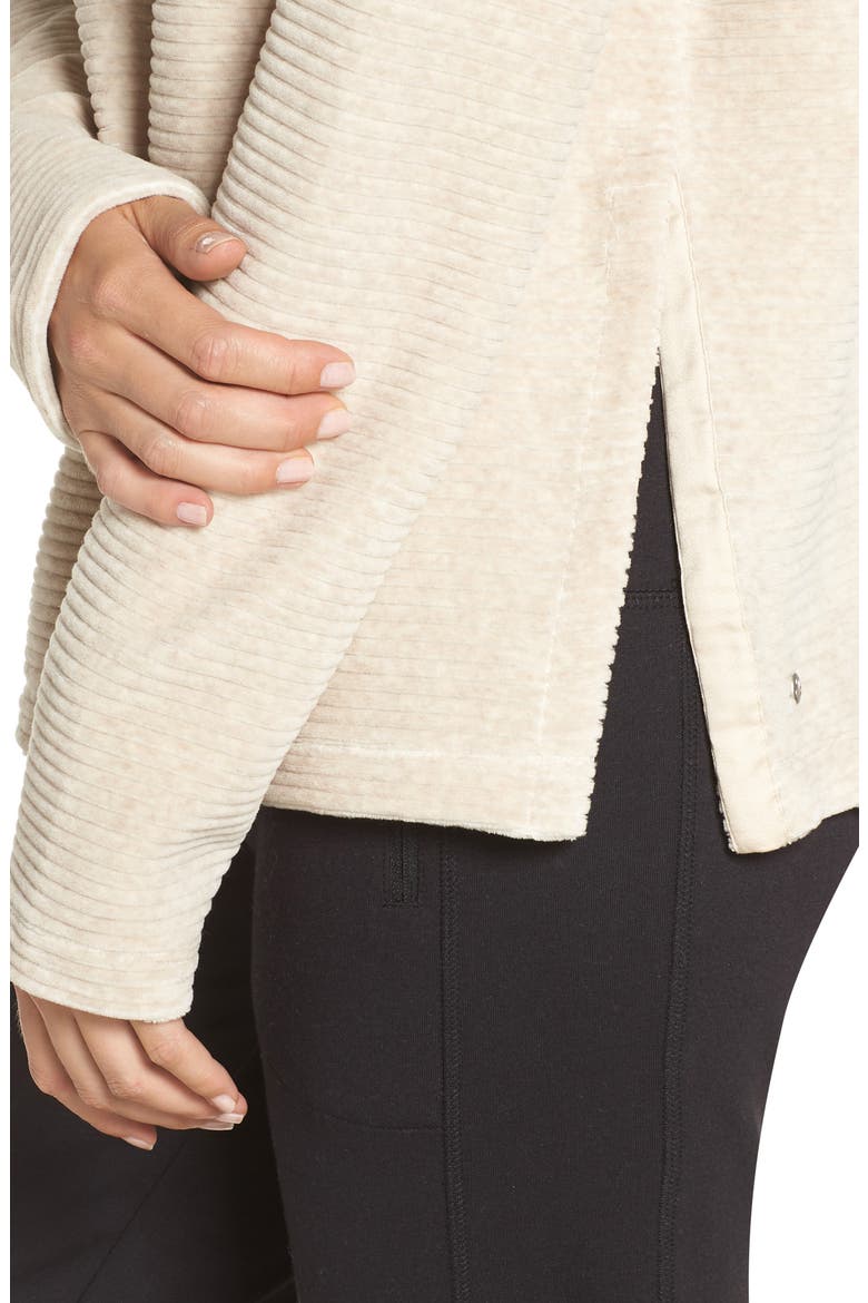 Bright Side Pullover, Alternate, color, GREY LIGHT HEATHER