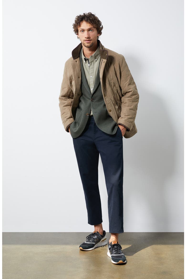 Fit 2 Dobby Tomlin Button-Down Shirt, Alternate, color, OLIVE GREE