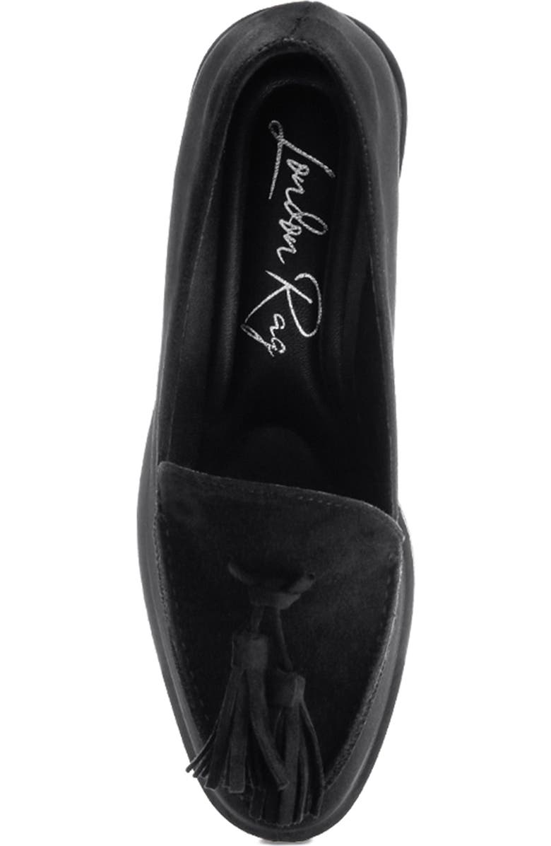 LONDON RAG Lilius Loafer, Alternate, color, Black