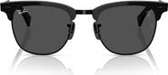 Ray-Ban x Scuderia Ferrari Clubmaster 51mm Square Sunglasses