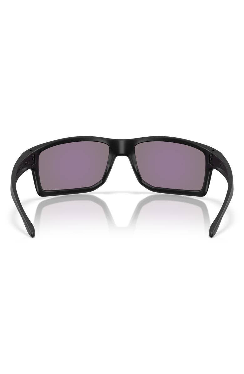 Oakley Gibston XL 62mm Rectangular Sunglasses, Alternate, color, Black Green