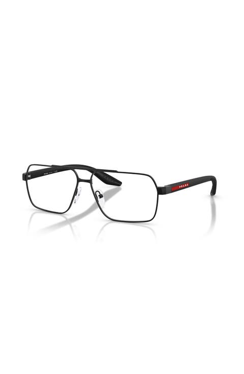 59mm Rectangle optical glasses