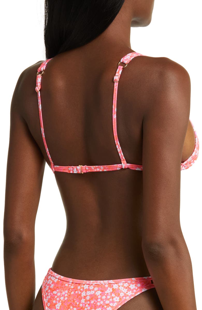 Kulani Kinis Strappy Bralette Bikini Top, Alternate, color, 