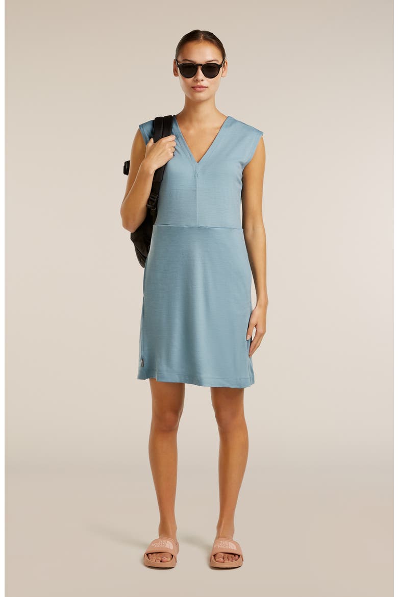 Granary Sleeveless Dress, Alternate, color, FLINT BLUE