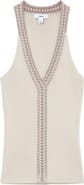 Reiss Nora Rib Tank