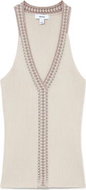 Reiss Nora Rib Tank