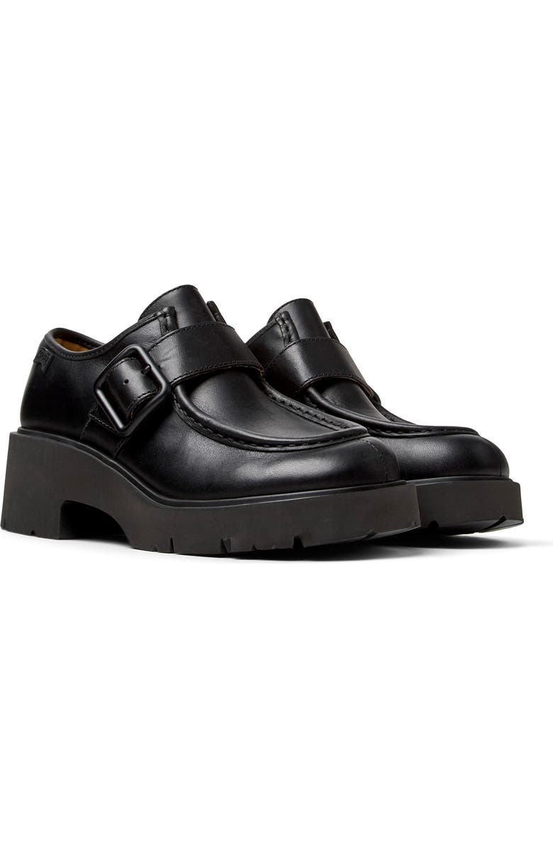 Camper Milah Platform Monk Strap Shoe, Main, color,
