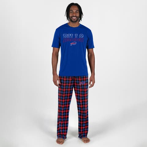 Men's Concepts Sport Royal Buffalo Bills Highland Sleep Set