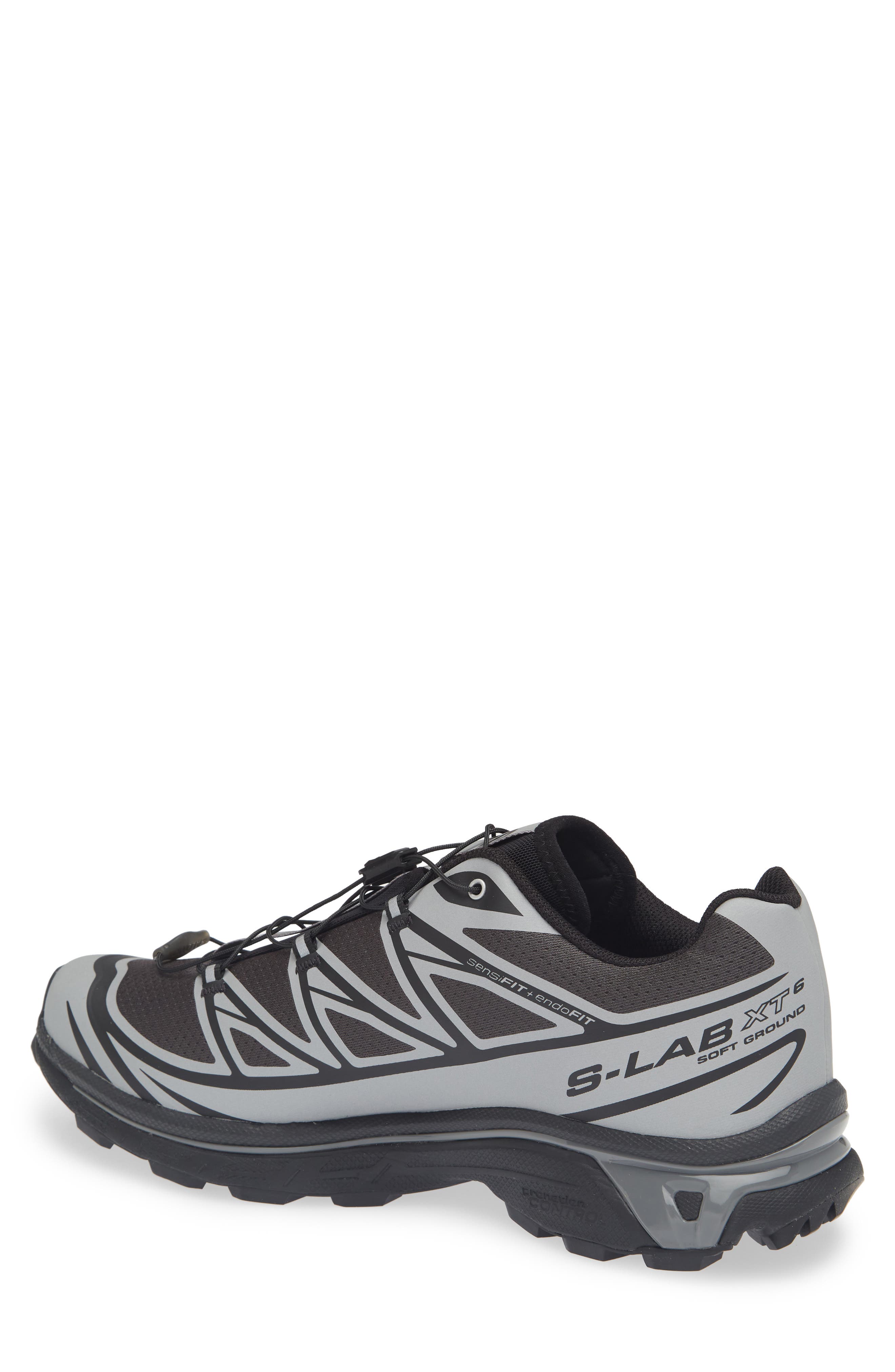 Salomon Gender Inclusive XT-6 Sneaker, Alternate, color, Black/ Black/ Silver