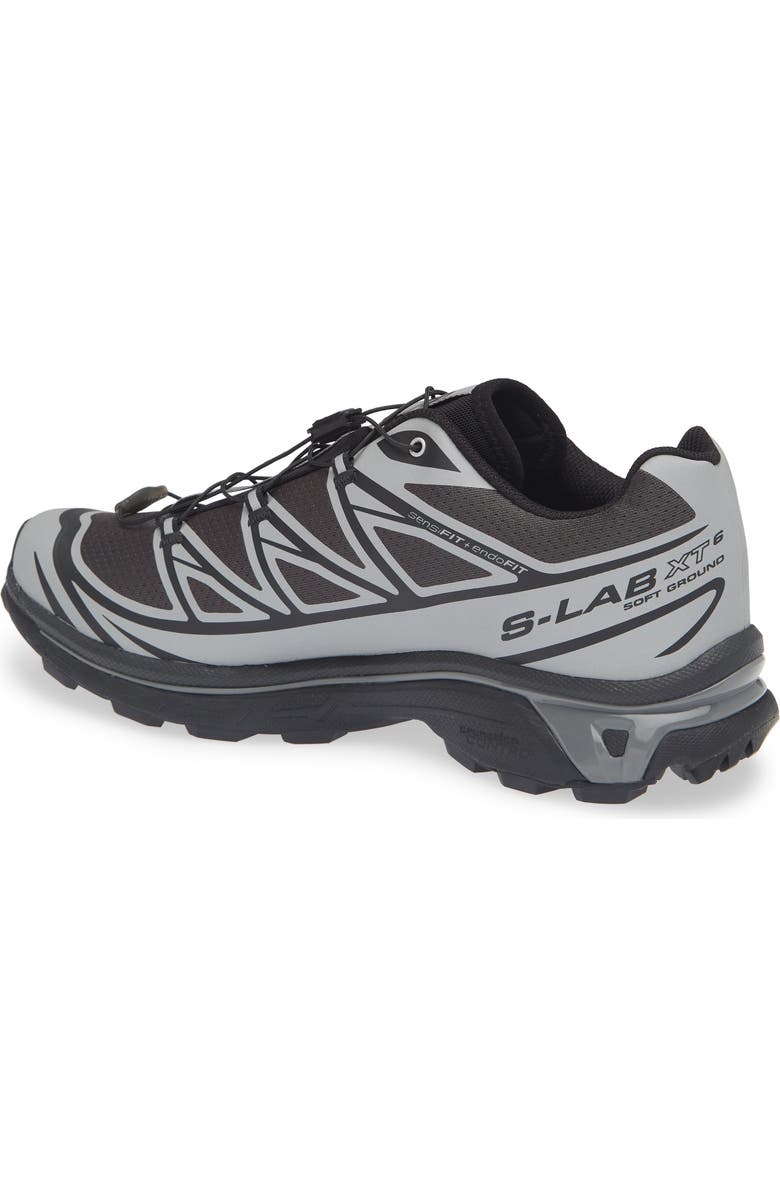 Salomon Gender Inclusive XT-6 Sneaker, Alternate, color, Black/ Black/ Silver
