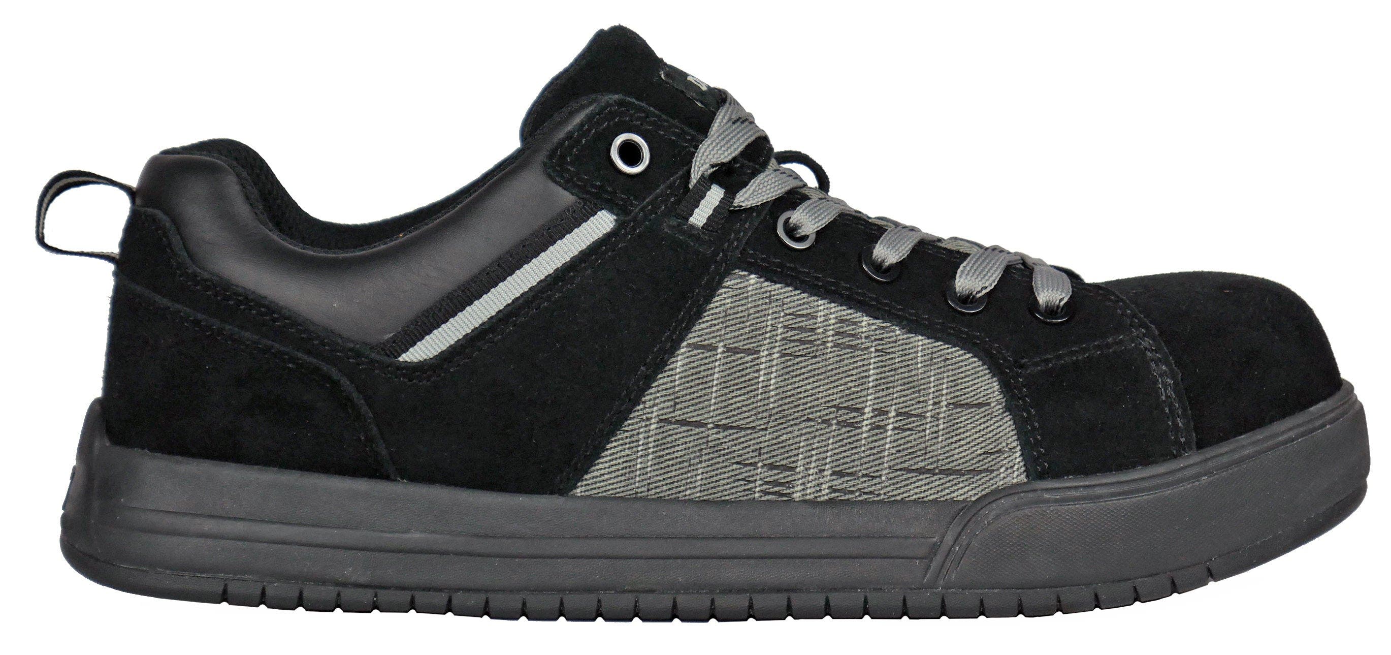 DieHard Solstice Athletic Composite Toe Work Shoe, Alternate, color, Black/Grey