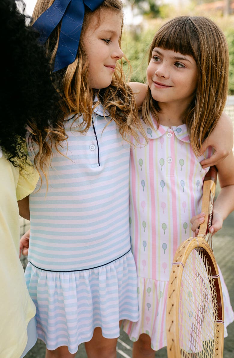 Little Paper Kids Louisa Dress, Alternate, color, Racquet Club