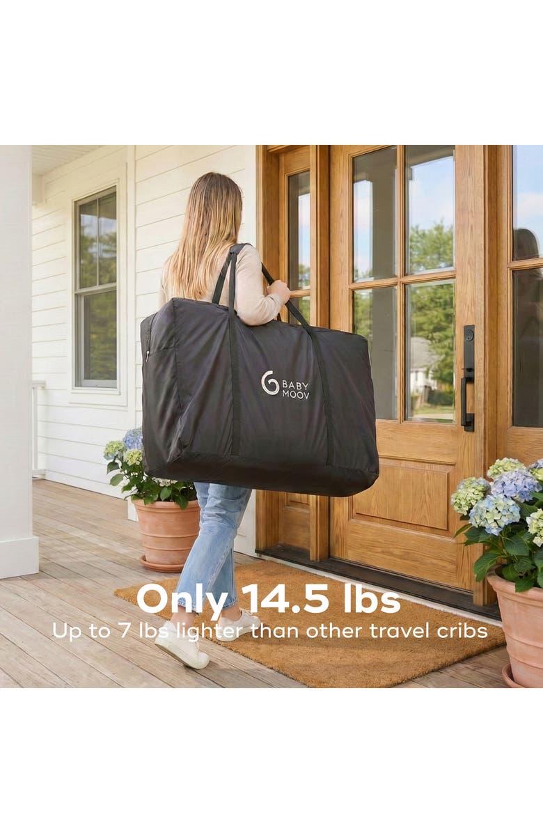 Babymoov Moov and Comfy 3-in-1 Travel Crib and Playard, Alternate, color, 