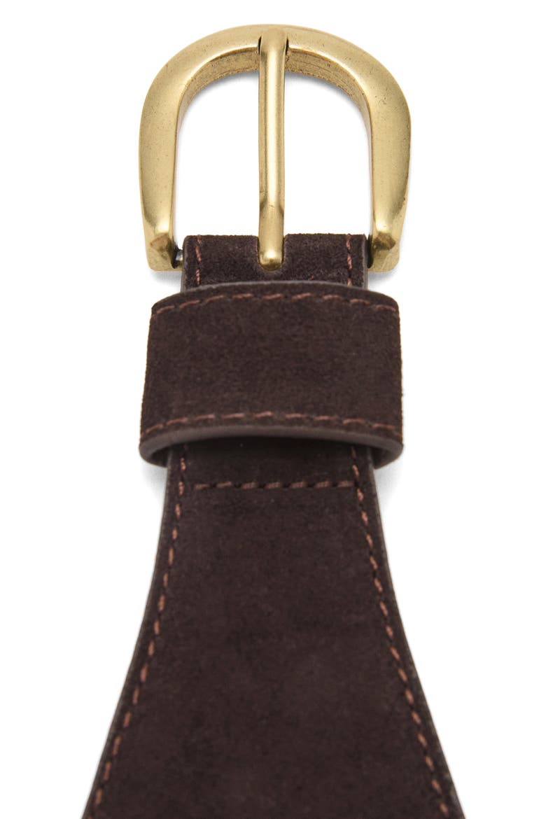 Obi Suede Belt, Alternate, color, CHOCOLATE