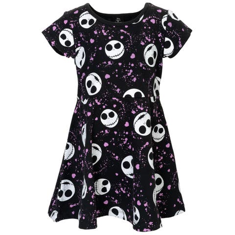 Short Sleeve Skater Dress (Toddler, Little Kid & Big Kid)