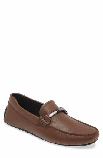 BOSS Noel Leather Loafer