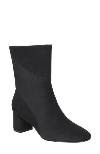 Bella Vita Harp Bootie In Black Lame