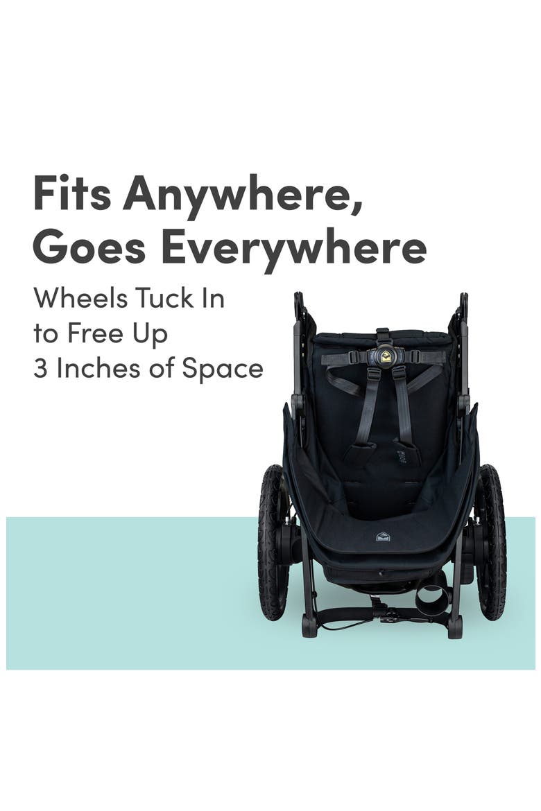 Wayfinder Jogging Stroller, Alternate, color, NIGHTFALL