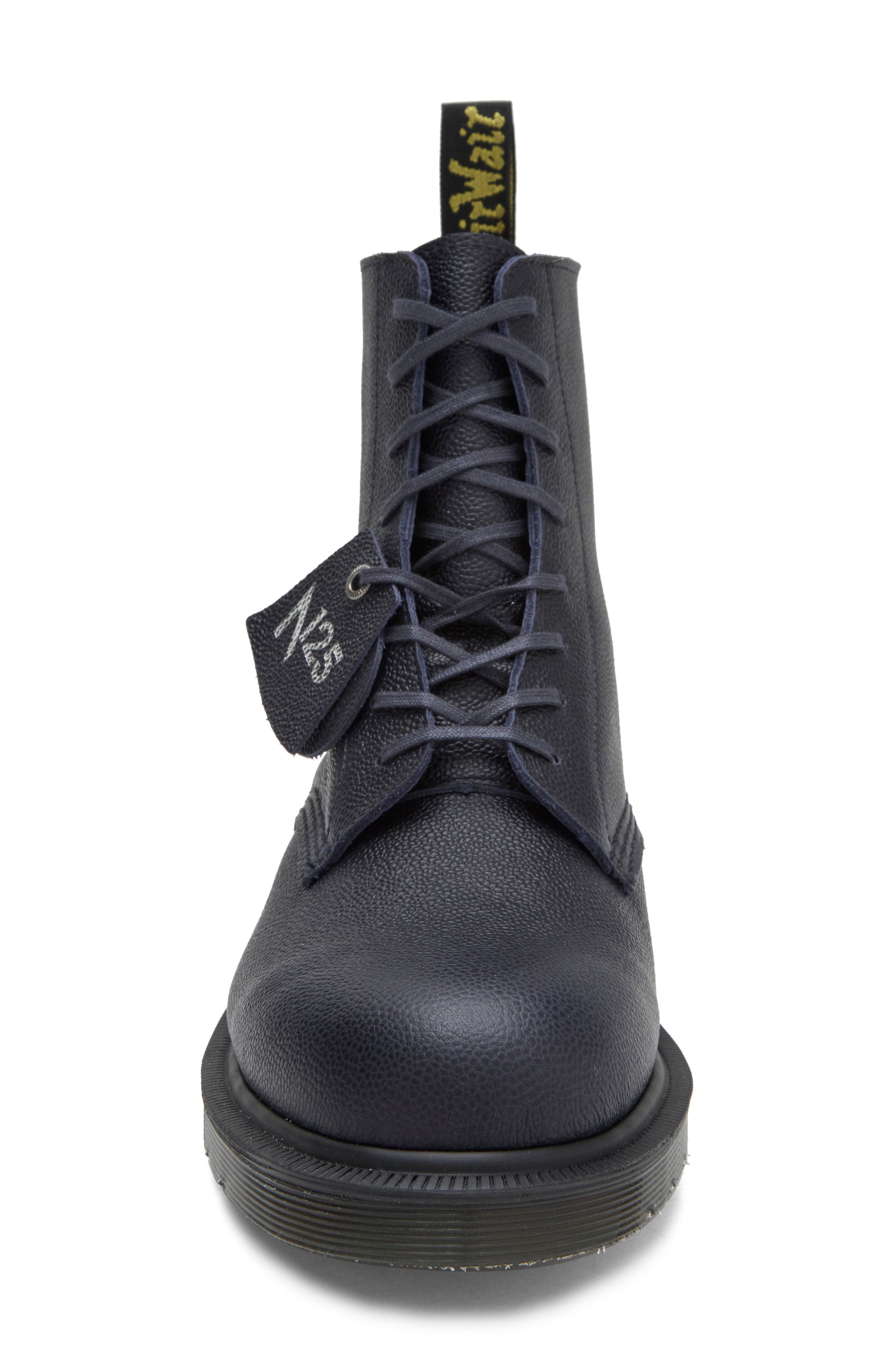 1460 Pascal 8-Eye Leather Boot, Alternate, color, NIGHT BLUE