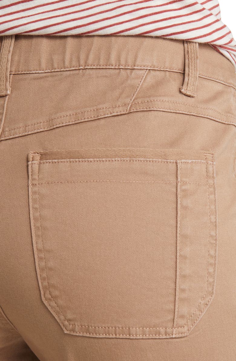 Wit & Wisdom 'Ab'Solution Patch Pocket High Waist Crop Straight Leg Pants, Alternate, color, 