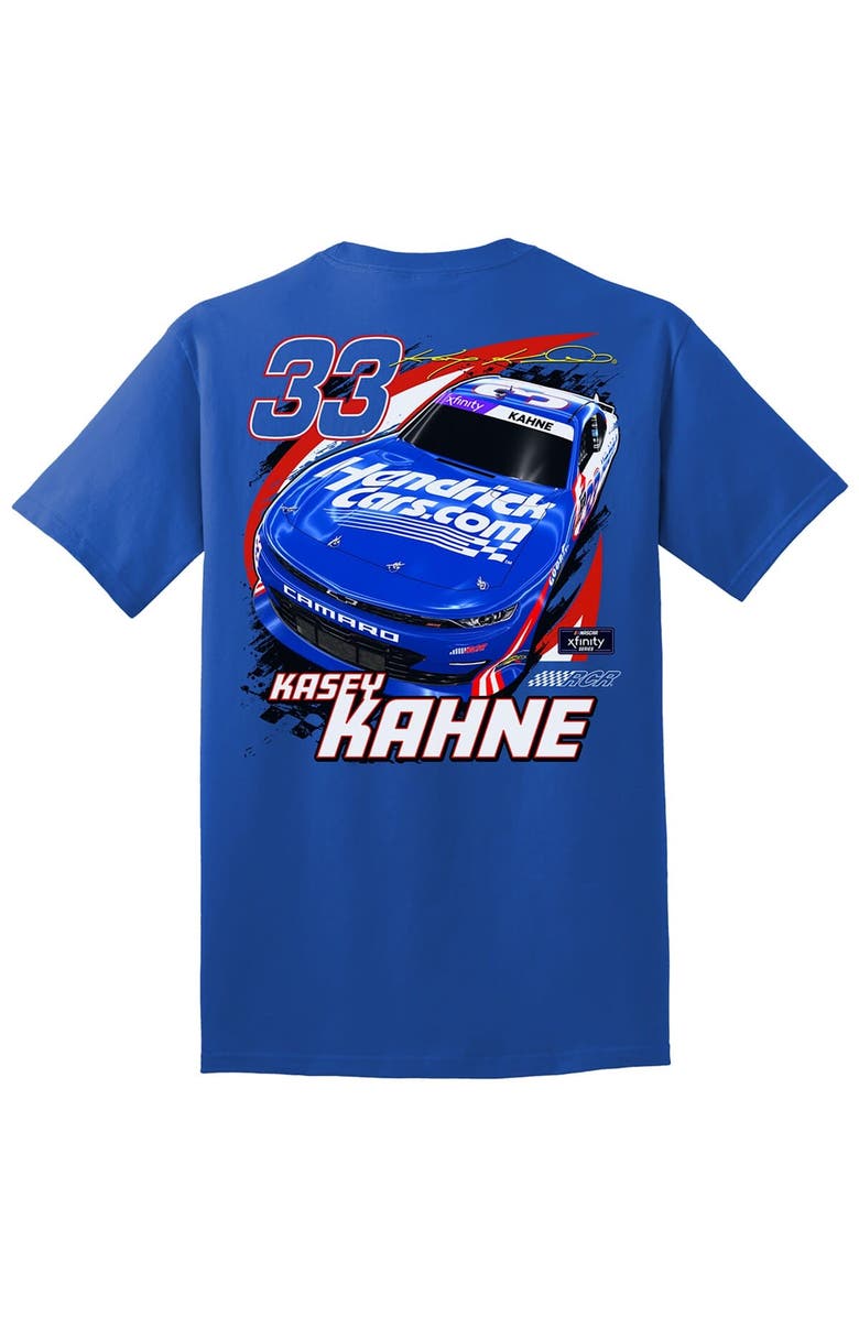 NASCAR Men's Richard Childress Racing Team Collection Royal Kasey Kahne NASCAR Xfinity Series HendrickCars.com T-Shirt, Alternate, color, Royal