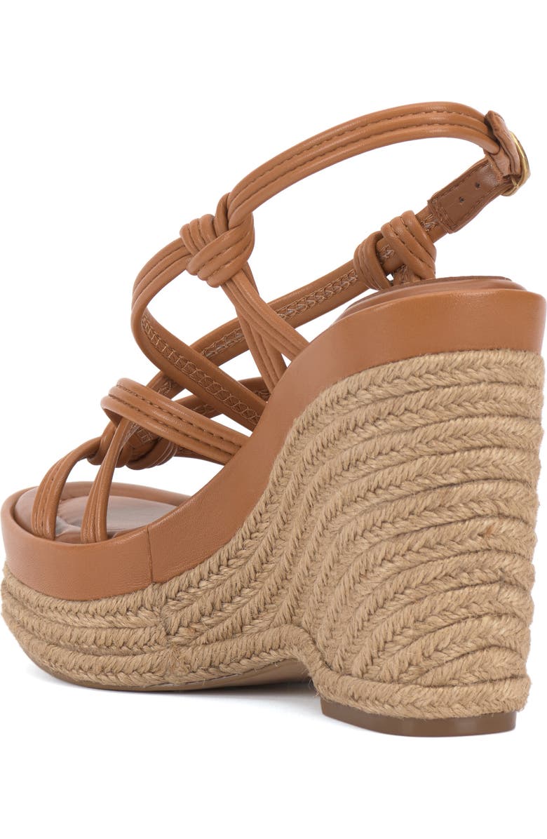 Vince Camuto Delyna Espadrille Wedge Sandal, Alternate, color, Golden Walnu
