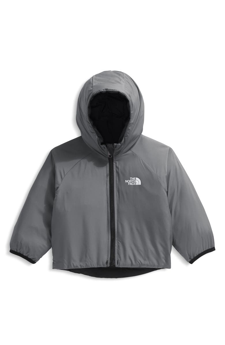The North Face Perrito Reversible Water Repellent Recycled Polyester Jacket, Alternate, color, Tnf Black/ Smoked Pearl