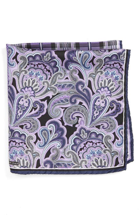 Men's Shop 'Three Panel' Silk Pocket Square