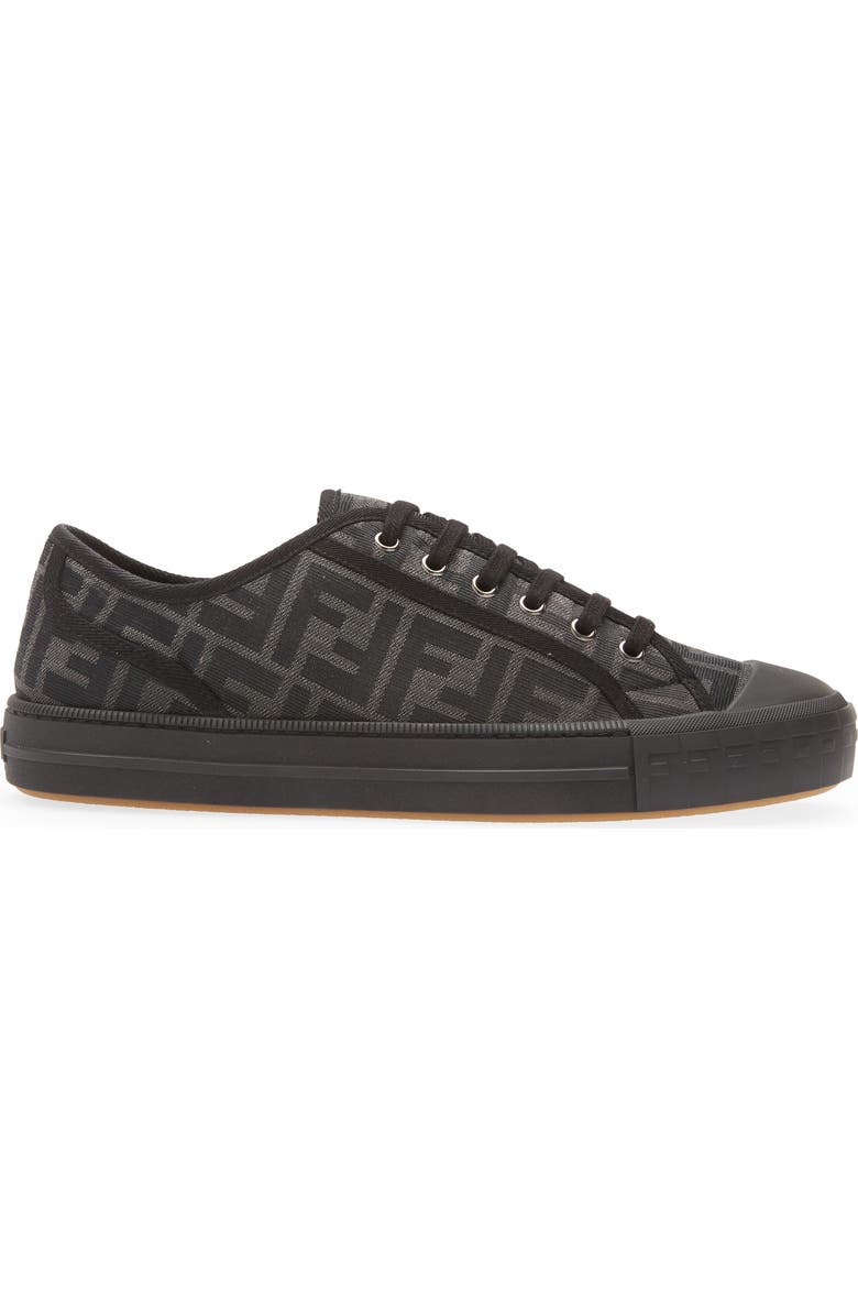 Fendi FF Domino Low Top Sneaker, Alternate, color,