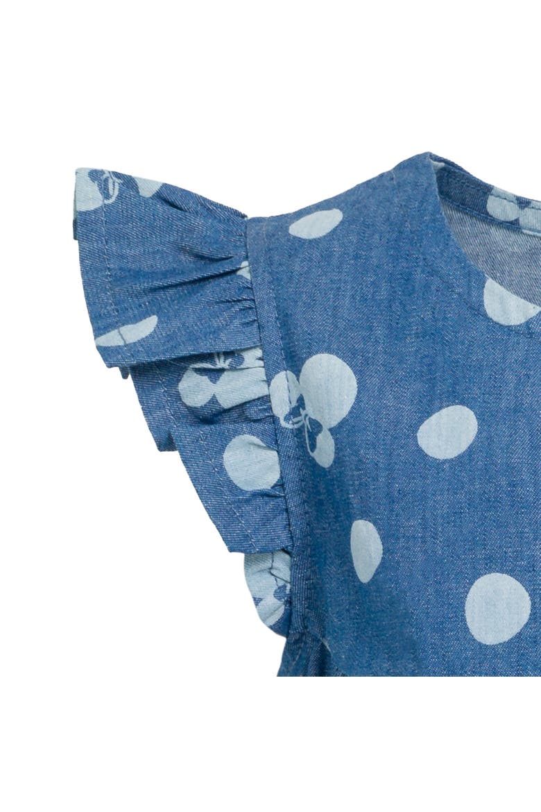 Minnie Mouse Sleeveless Chambray Dress, Alternate, color, Blue