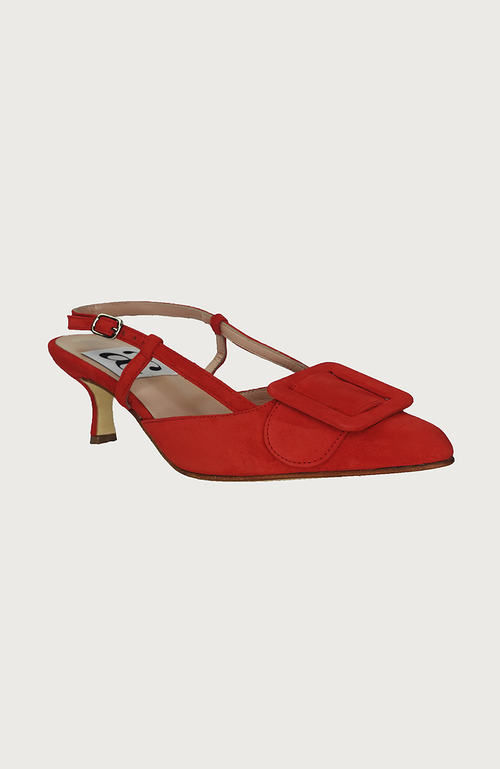 Andrea Carrano Shoes Mia Slingback Kitten Heel
