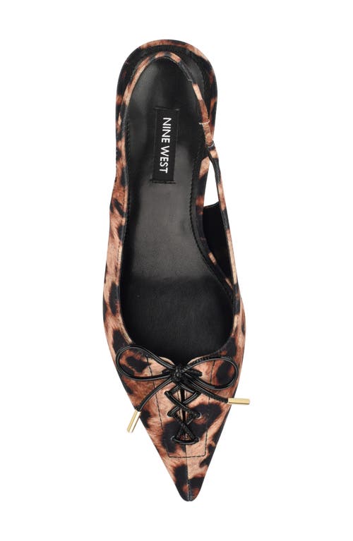 Nine West Anora Slingback Pointed Toe Pump