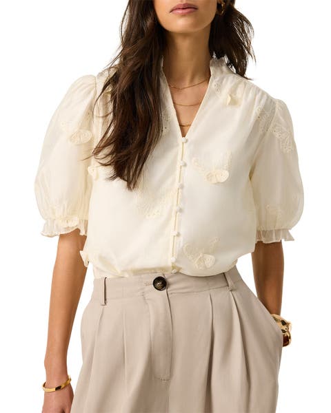 Butterfly Detail Blouse