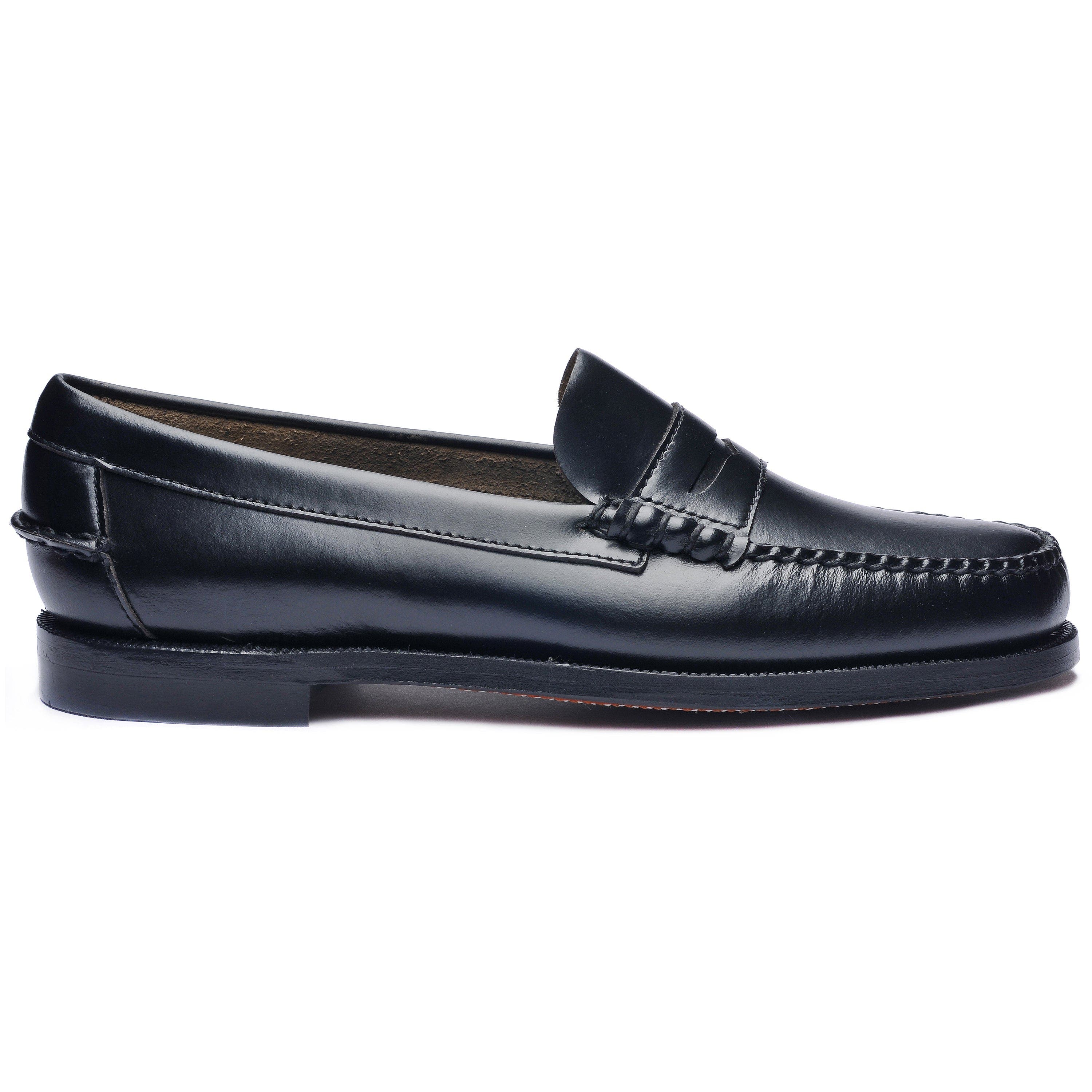 Sebago Classic Dan Penny Loafers, Main, color, Black