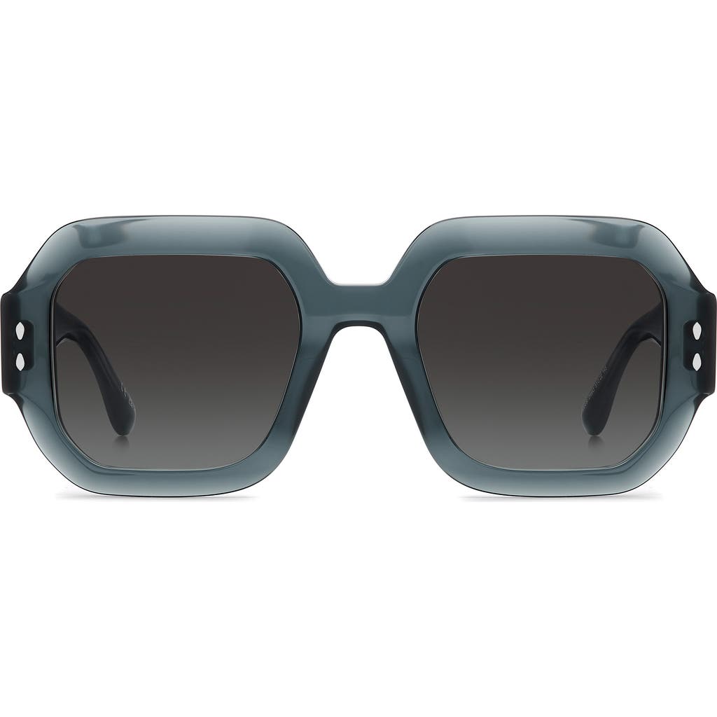 Isabel Marant 51mm Square Sunglasses In Green