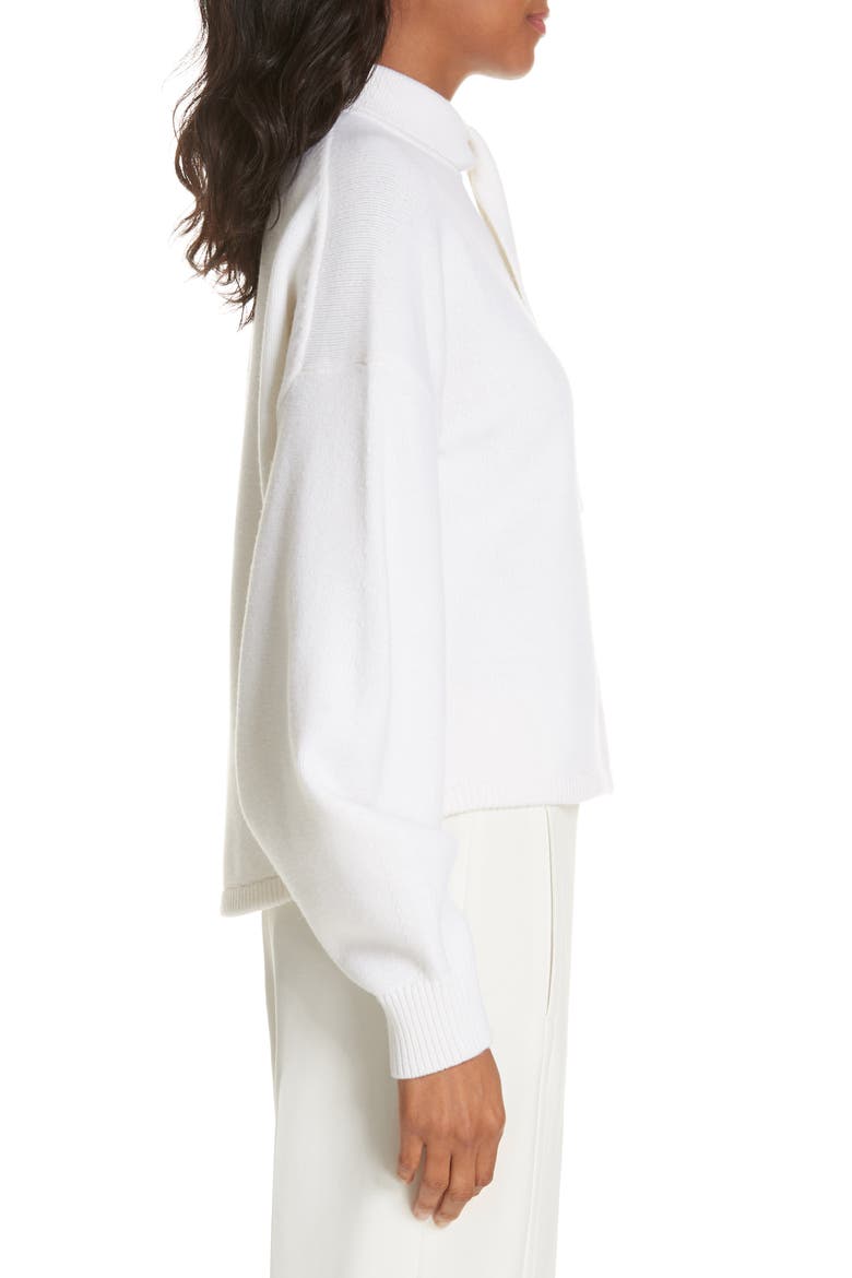 Airy Merino Wool Blend Sweater, Alternate, color, IVORY
